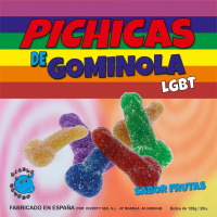 Imagen de PRIDE - PICHITAS DE GOMINOLA FRUTAS CON AZUCAR LGBT