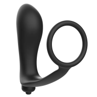 Imagen de ADDICTED TOYS PLUG ANAL VIBRADOR CON ANILLO PENE