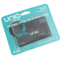 Imagen de UNIQ SMART PRE-ERECCIÓN PRESERVATIVO SIN LATEX 3UDS