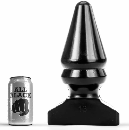ALL BLACK ANAL PLUG 28,5CM
