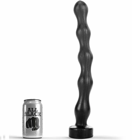 ALL BLACK ANAL BEADS 41,5CM