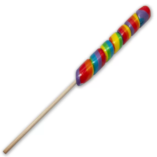 PIRULETA PIRULO PEQUEÑO CON LA BANDERA LGBT PARA CHULO, CHULO MI PIRULO /es/pt/en/fr/it/