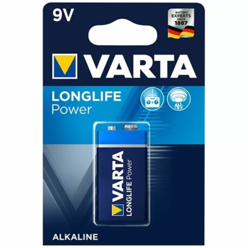 VARTA LONGLIFE POWER PILA ALCALINA 9V LR61 BLISTER*1