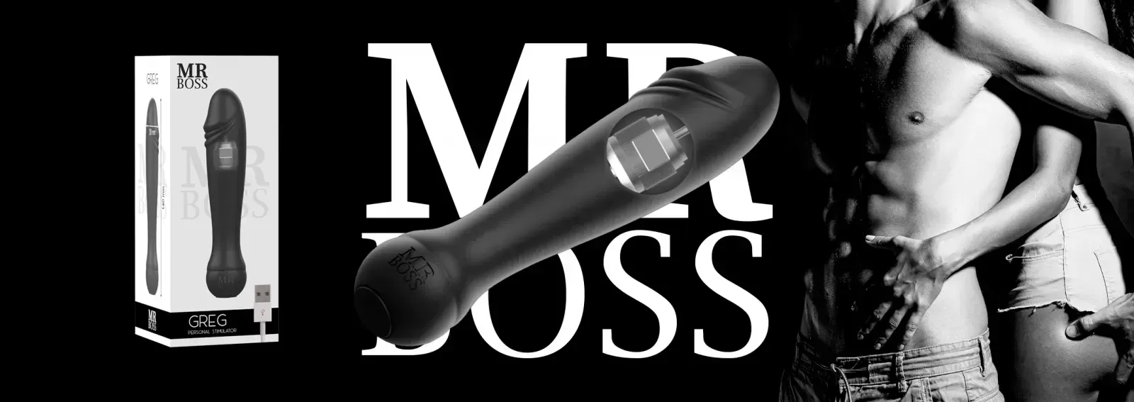 Banner promocional marca Mr Boss